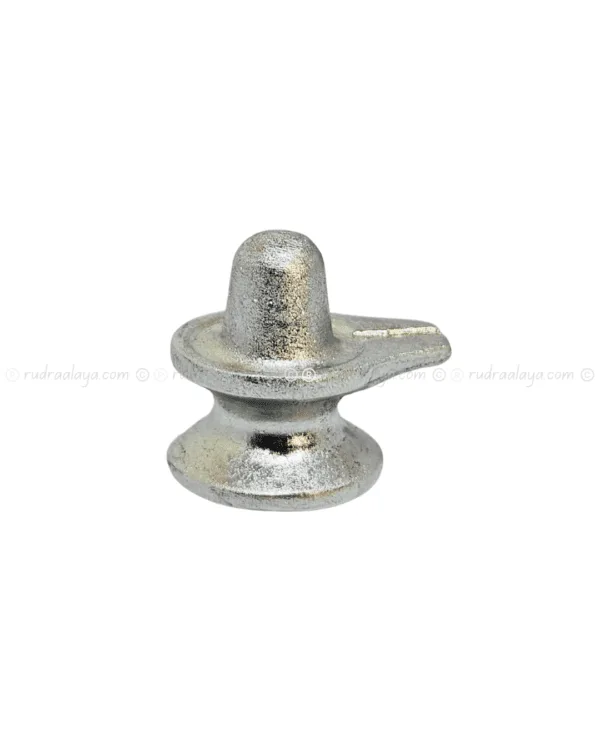 Parad Shivalingam (Solid Mercury Shivalingam) small size 1.5