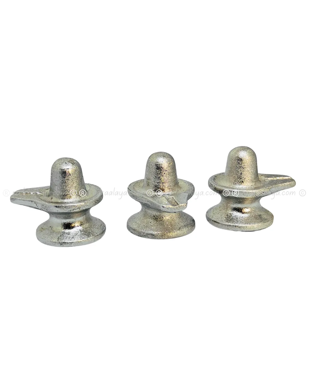 Parad Shivalingam (Solid Mercury Shivalingam) small size 1.5 - Image 3