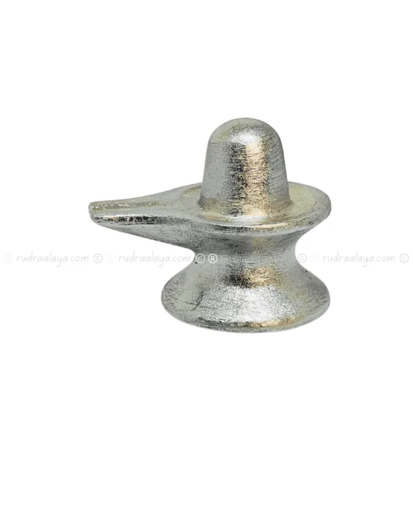 Parad Shivalingam (Solid Mercury Shivalingam) Medium size 3.5 - Image 3