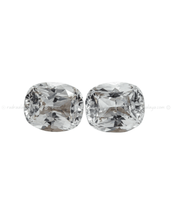 Natural White Sapphire (Safed Pukhraj) - Image 3